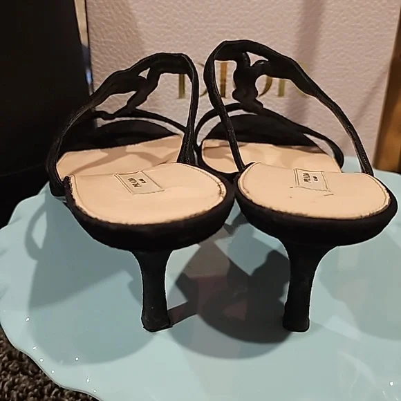 PRADA Strappy Sandal Heels - Size 41 - Picture 4 of 5